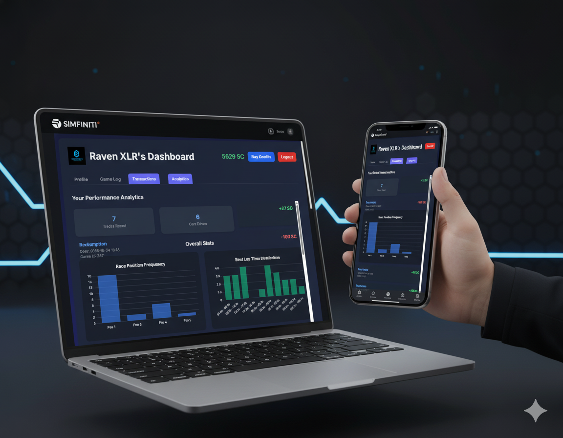 Video placeholder for Simfiniti mobile app screen recording